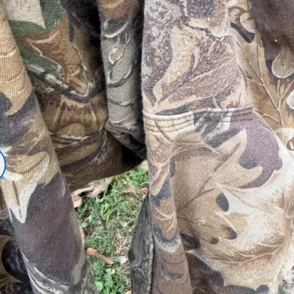 Vintage Liberty Advantage Camo Overalls SZ 54 Big & Tall - Picture 7 of 7